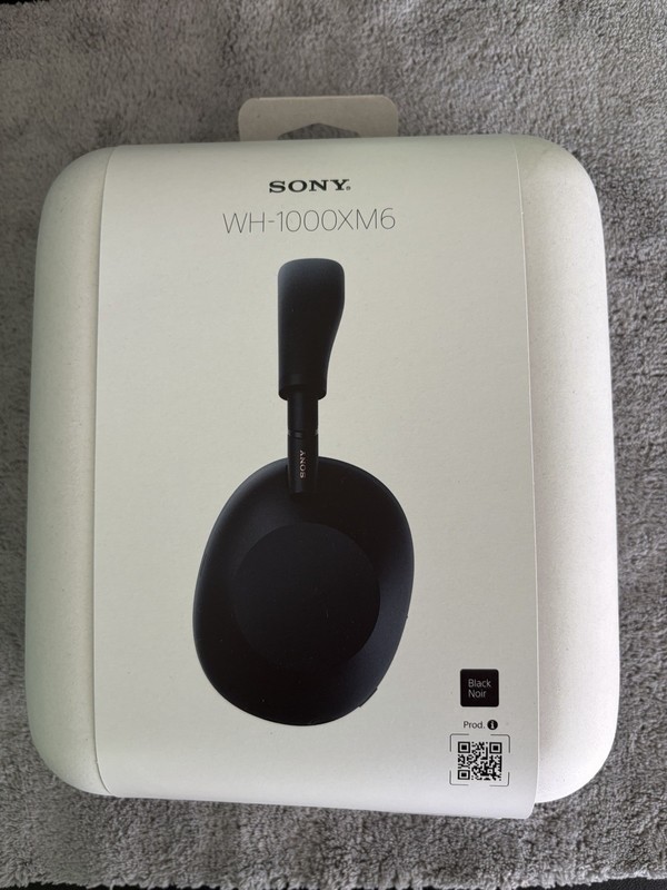 Sony WH-1000XM6 Wireless Over-Ear Noise-Canceling Bluetooth Headphones Black