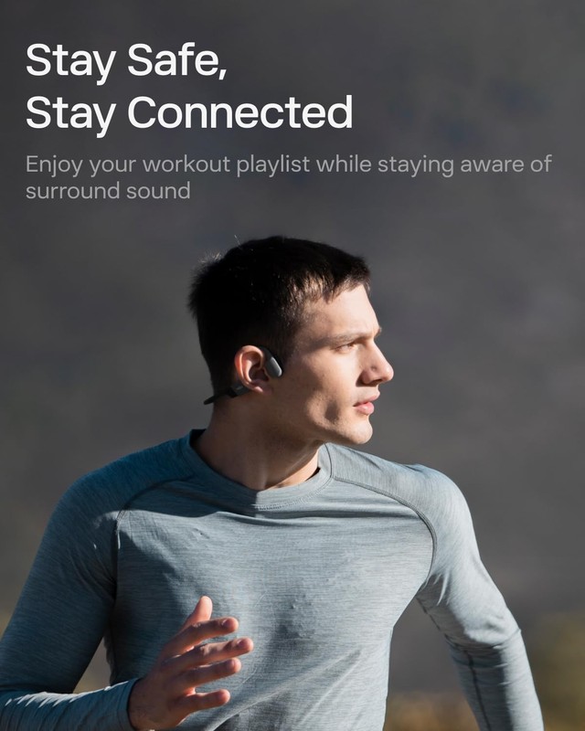Shokz OpenRun Mini AfterShokz Aeropex Mini -Bone Conduction Open-Ear Bluetoot... gallery