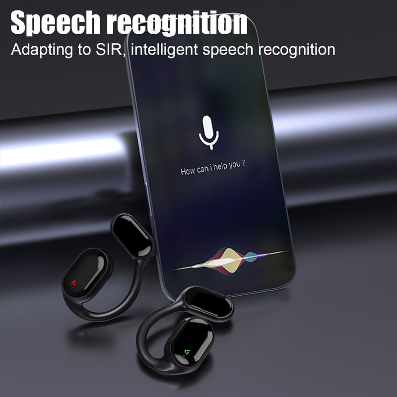 Bone Conduction Headphones Bluetooth 5.3 Wireless Headset Outdoor Sport Earbuds gallery