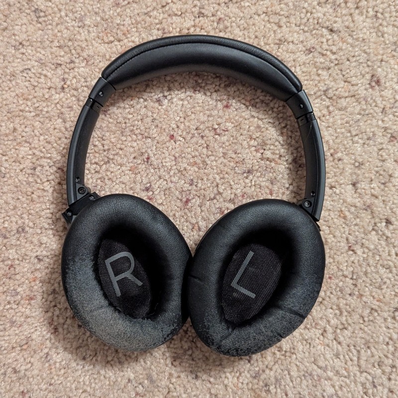 Bose QuietComfort 45 Noise Canceling Bluetooth Headphones - Black (437310) gallery