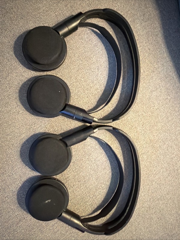 Pair Of 2005-2020 Honda Odyssey Pilot Rear Entertainment Wireless Headsets OEM gallery