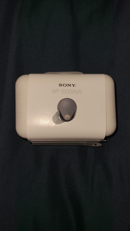 Sony WF-1000XM5 Wireless Noise Canceling Earbuds Black – Very Good w/ Box