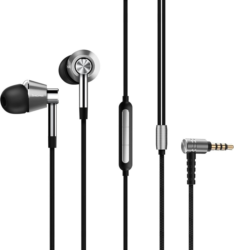 1MORE Triple Driver in-Ear Earphones Hi-Res Headphones with High Resolution, Bas