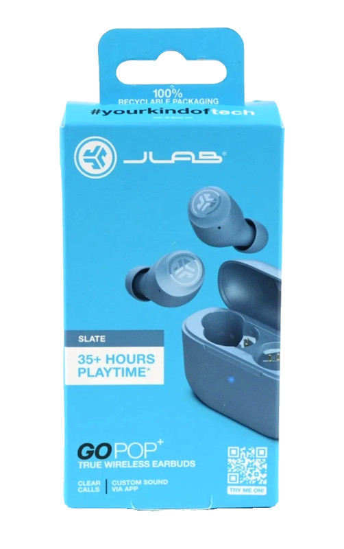 JLab – GO POP True Wireless In-Ear Headphones – Teal