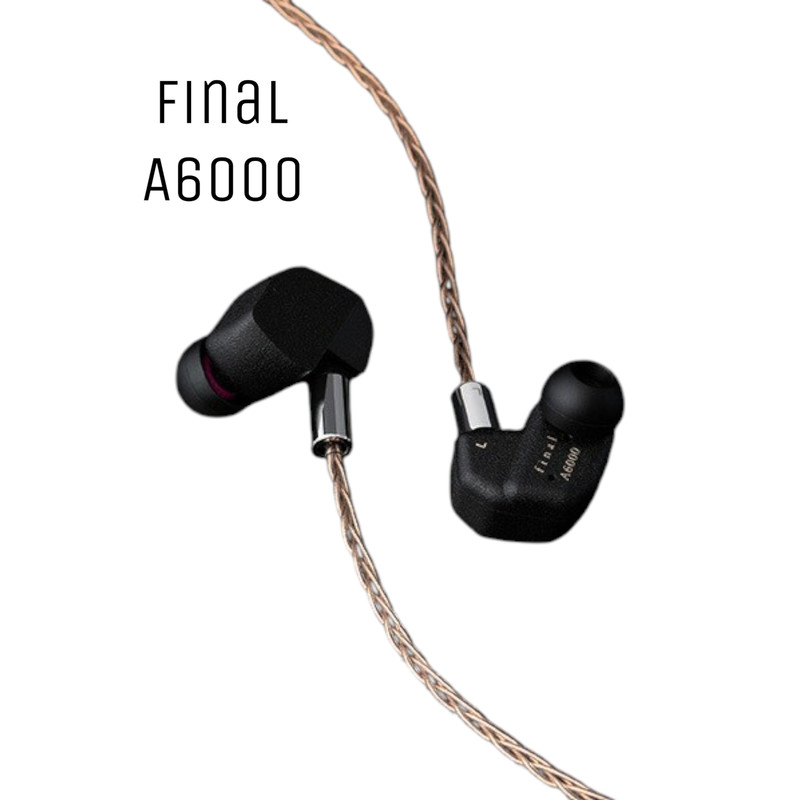 final A6000 Wired In-Ear Monitors High-Resolution Stainless Steel Mounting Frame
