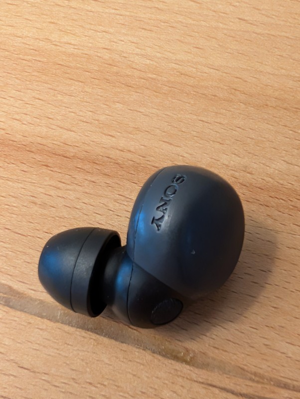 Sony LinkBuds S Left Earbud Only Black WF-LS900N Tested Working OEM gallery