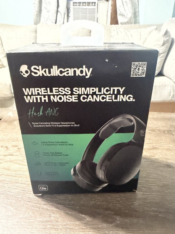 Skullcandy Hesh ANC Wireless Noise Cancelling Over-Ear Bluetooth Headphones