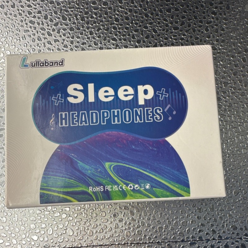 Lullaband Sleep Headband Over-Ear Headphones Model X0046RZ79R Black