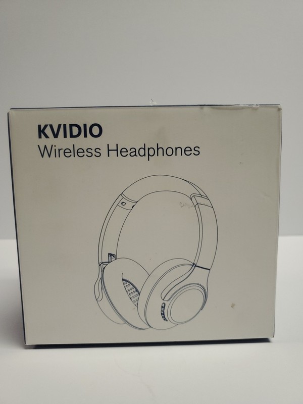 KVIDIO WH201A Black Wireless Bluetooth Headphones music talk time 65 Hours 33Ft