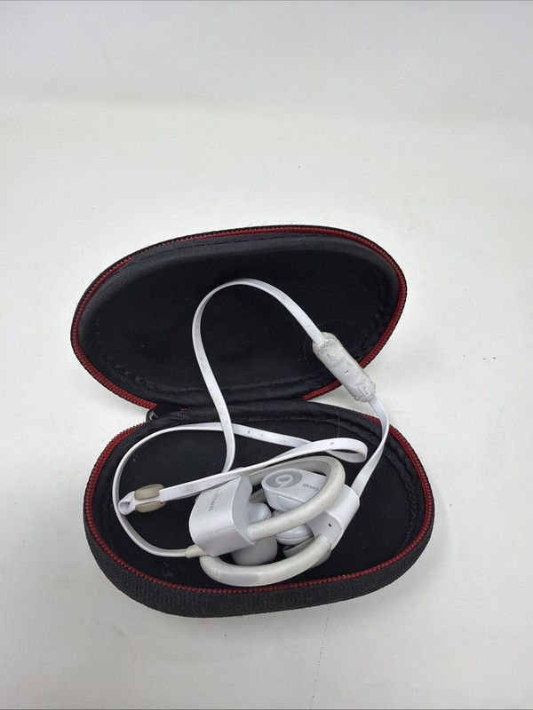 Beats By Dr. Dre Powerbeats2 Wireless Headphones Bluetooth – White Tested