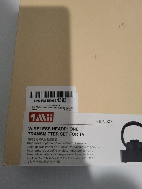 Wireless Headphones for TV Watching with USB Transmitter Support FM Radio U9B6 gallery