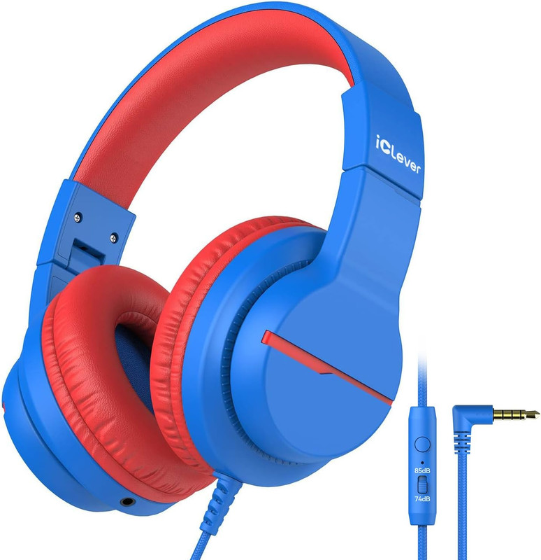 Audifonos ninos escuela viaje volumen seguro microfono 3 5mm ninas ninos HD HS19