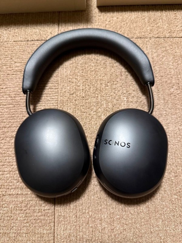 Sonos Ace Noise Cancelling Bluetooth Headphones Black Confirmed Operation