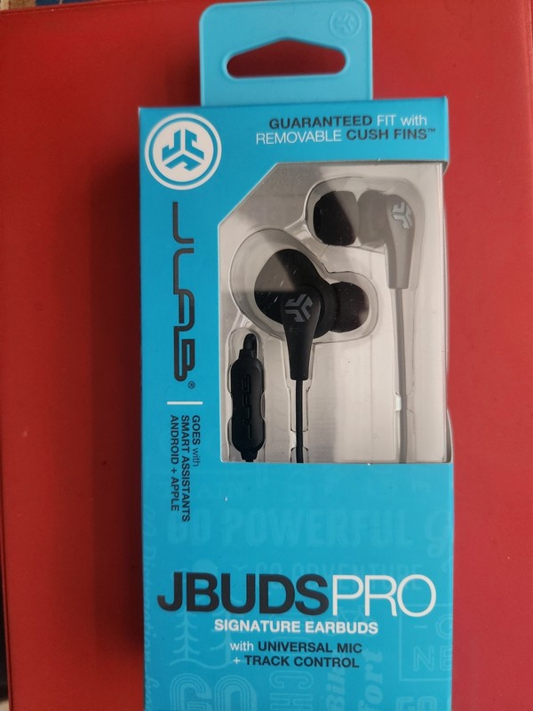JLab JBuds Pro Signature Earbuds with Universal Mic Black New UNOPENED