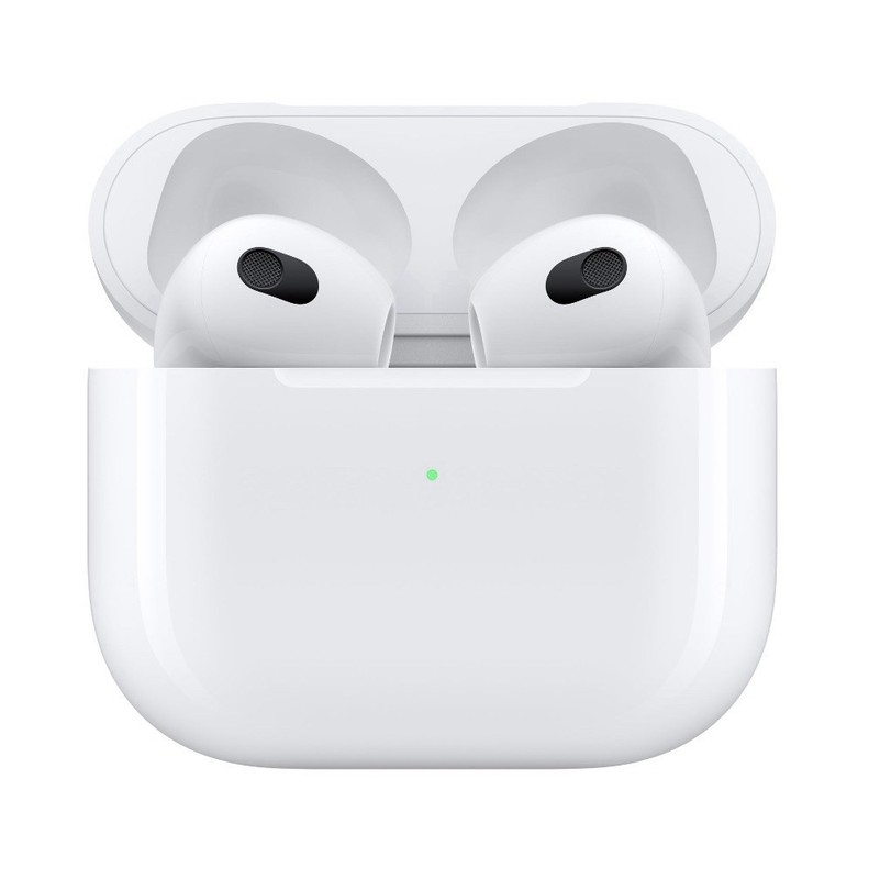 Apple AirPods Gen 3 White Wireless Bluetooth In-Ear Earbuds w/ Built-In Mic