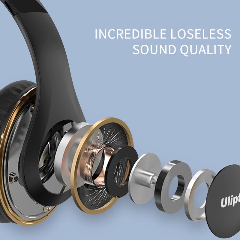 Wireless Bluetooth Headphones 65H Playtime 6 EQ Modes HiFi Stereo with Mic gallery