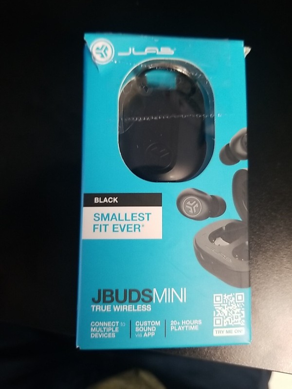 JLab JBuds Mini: True Wireless Bluetooth Earbuds Headphones – Black