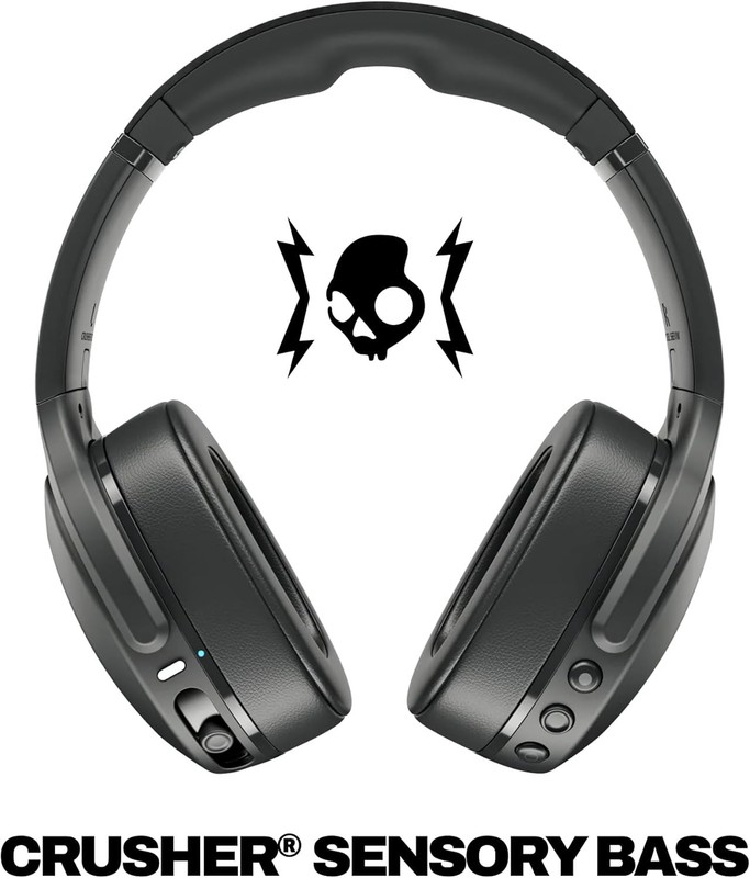 Skullcandy Crusher Evo Bluetooth Headphones True Black - Overhead Ear Phones gallery