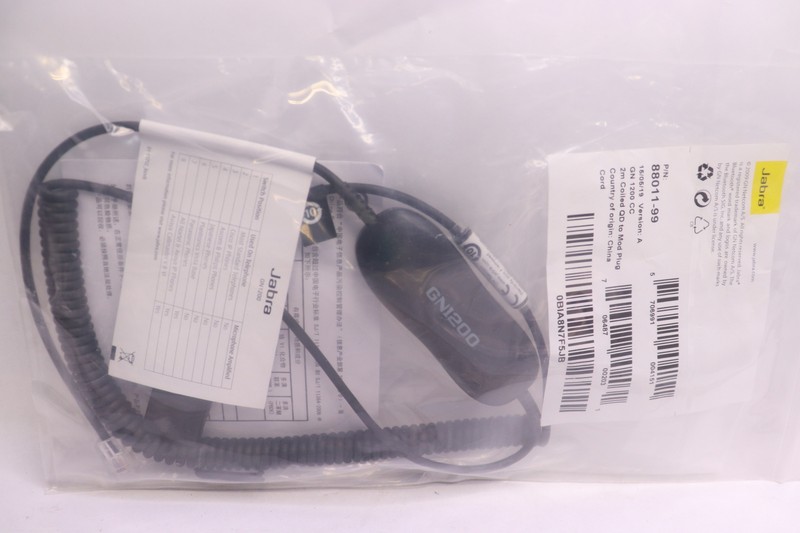 Jabra Hi-Fi Headphones Black 9′ Cable K33137
