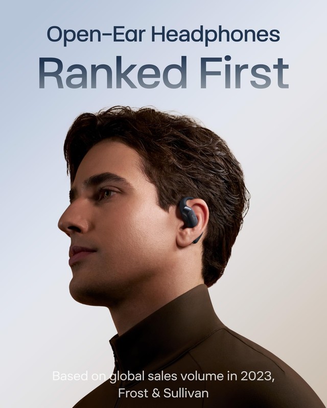 Shokz Openfit 2 Open-Ear Headphones Dolby Audio Enabled Comfortable Earbuds gallery