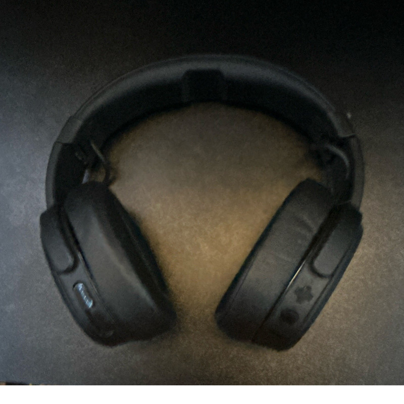Skullcandy Crusher ANC Black Over-Ear Headphones, Adjustable, 3.5mm/Micro-USB