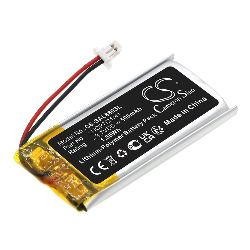 BATTERIE 500mAh Type 1ICP7/21/41,602040 For Samson Airline 88 99 Fitness