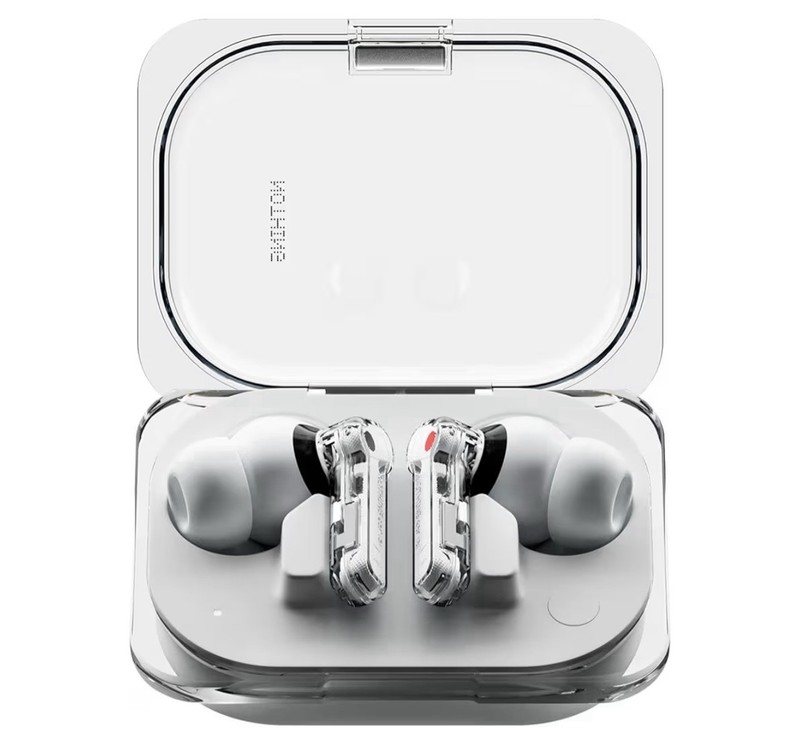Nothing Ear (a) True Wireless Bluetooth In-Ear Earbuds w/ Mic Case Clear/White