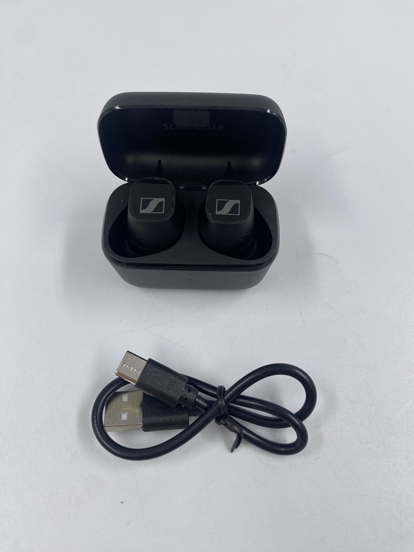 Sennheiser CX Plus True Wireless Earbuds Black, Excellent, Grade A