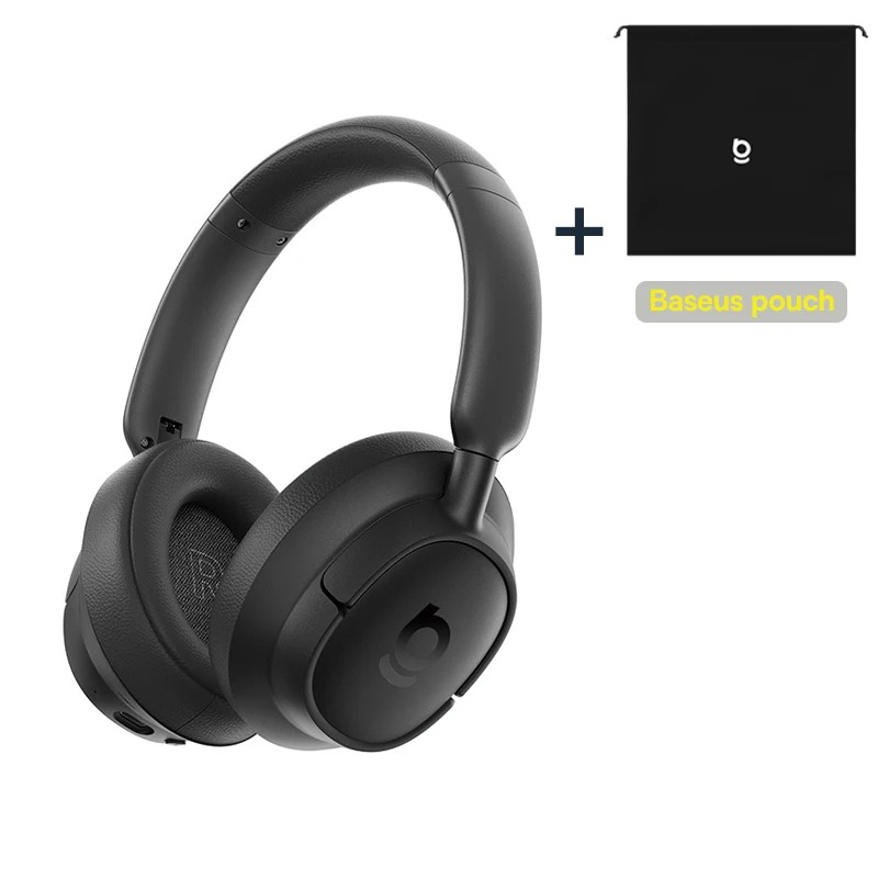 Baseus Bass BH1 Bluetooth Headphones 80H Playtime SuperBass ENC Clear Calls gallery