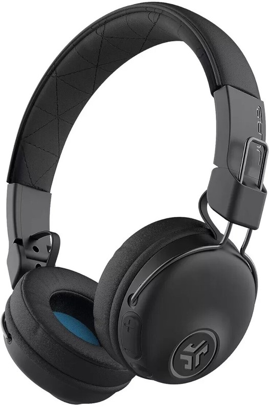 JLab Studio Bluetooth Wireless On-Ear Headphones 40+hrs play time,bass boost NEW