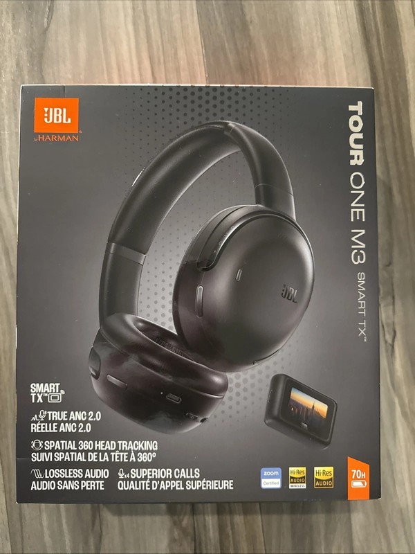 BRAND NEW JBL Tour One M3 Smart Tx Noise Cancelling Headphones Black