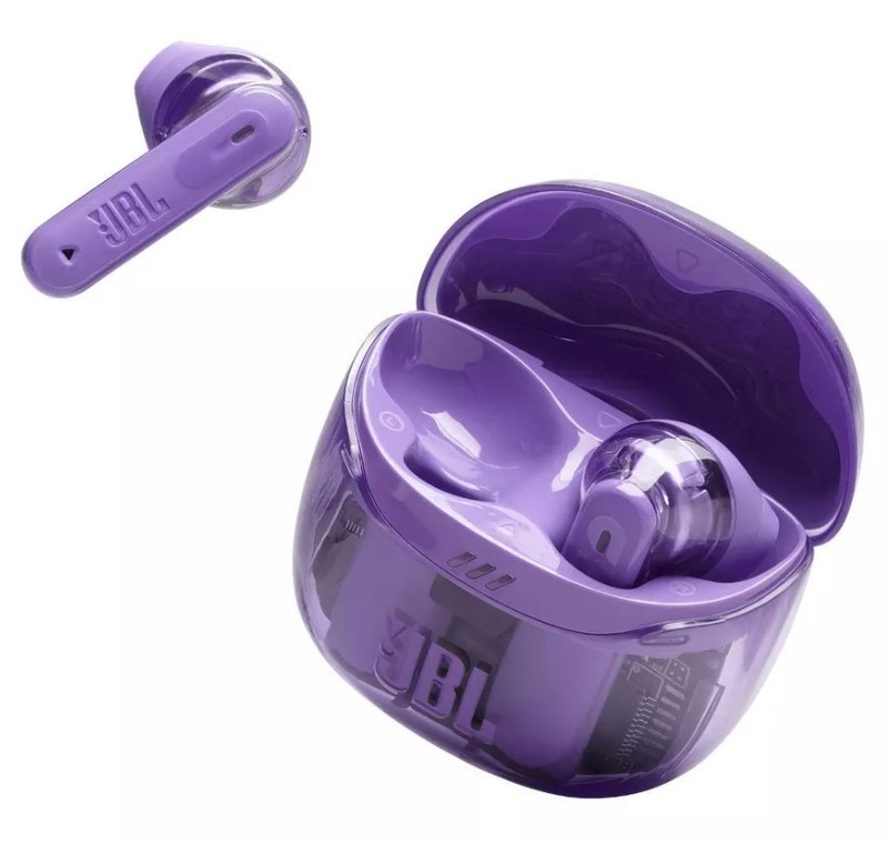 JBL Tune Flex 2 - Ghost Mauve - Excellent Condition gallery
