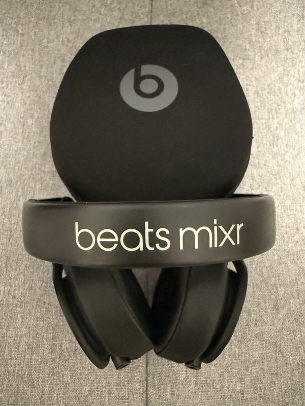 Beats Mixr Mixer Headphones By Dr. Dre Monster Edition Matte Black/Red Limited