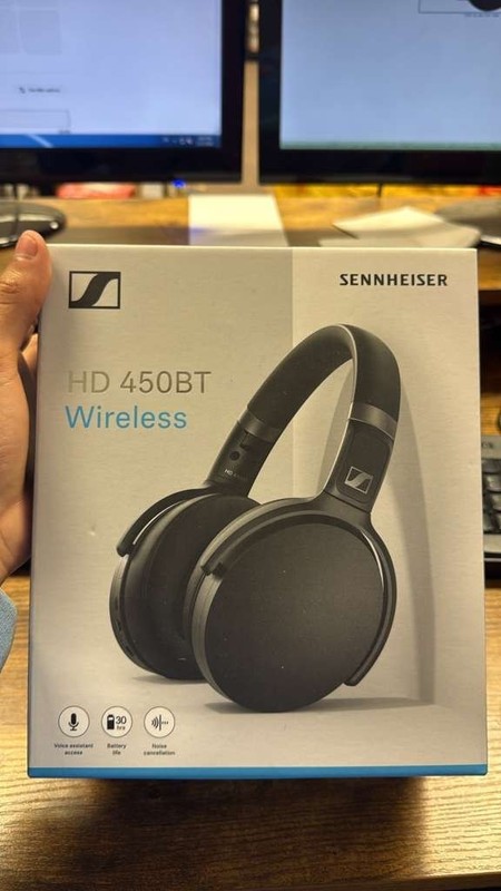 Sennheiser HD 450BT Headphones - Black gallery