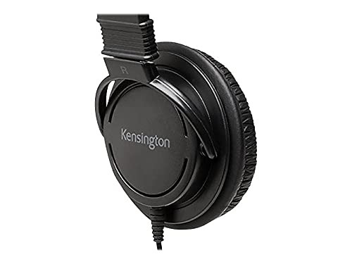Kensington Hi-Fi On-Ear Headphones with 9-Foot Cord, 3.5 mm/9ft cord, Black gallery