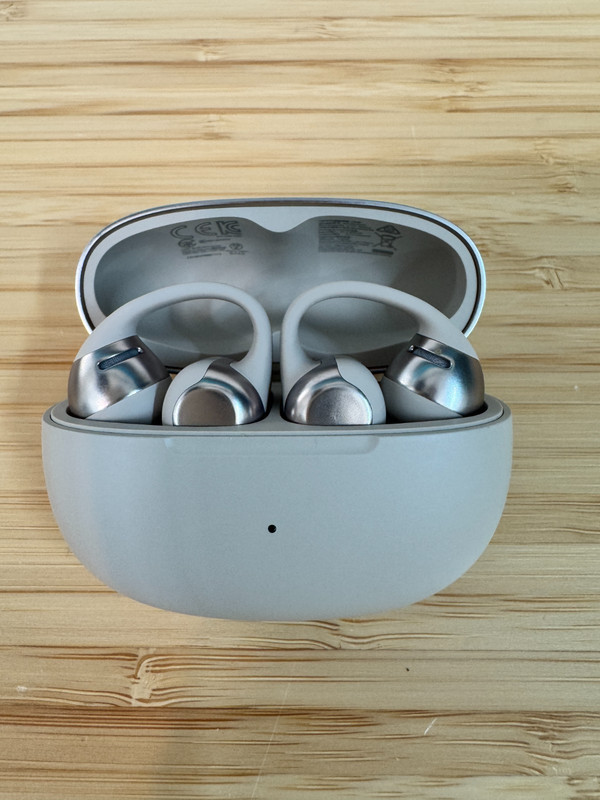 Shokz OpenDots ONE Open-Ear True Wireless Earbuds Gray Dolby Audio, IP54, E310