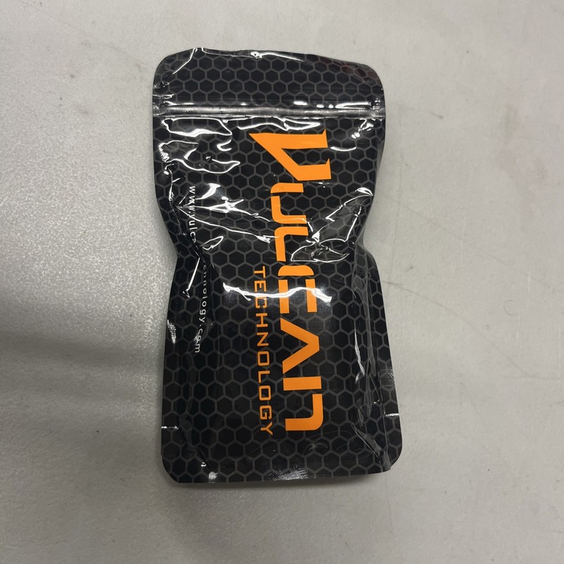 Vulcan Technology Premium Zippered Earbuds Model VA121EBBLK Black 3.5mm