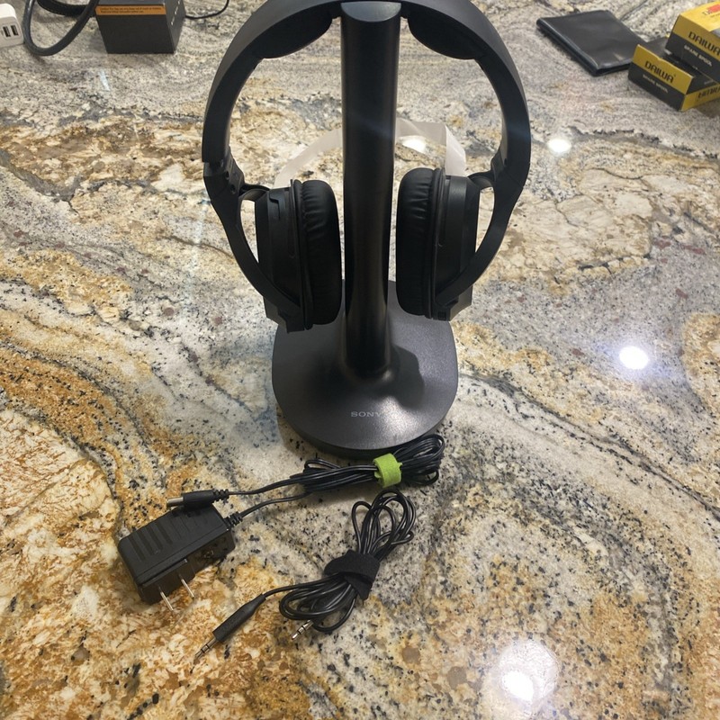 Sony – WHRF400 RF Wireless Headphones – Black