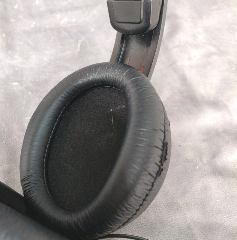 Koss SB40 ClearCom Headset - Black - with Dual 1/8" 3.5mm Audio Jacks - Tested gallery