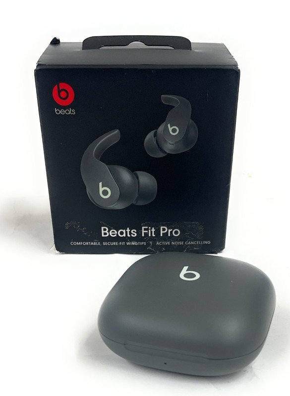 Beats Fit Pro True Wireless Noise Cancelling Earbuds, Sage Gray, MK2J3LL/A