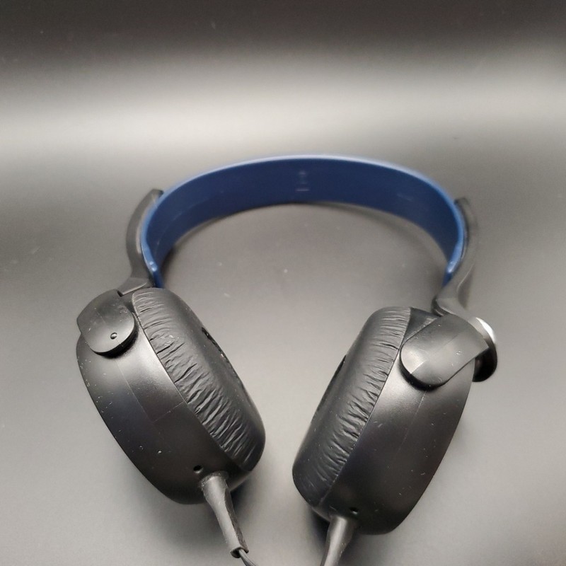 SONY MDR-XB400 Wired Stereo Headphones Black-Blue Working Great Sound gallery