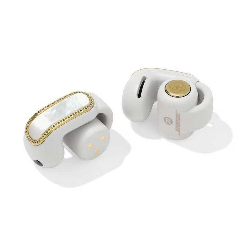 NEW Bose x Kendra Scott Ultra Open Earbuds - Mother of Pearl GOLD gallery