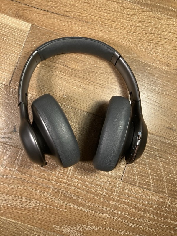 JBL Everest Elite 750NC Wireless Bluetooth Headphones - Blue - Tested - Read gallery