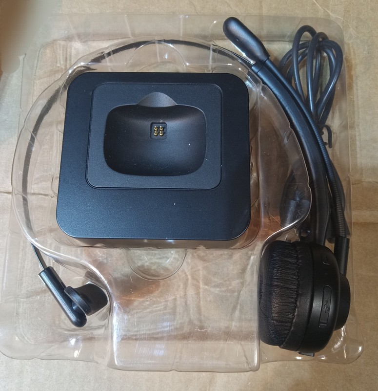 BH-M97 On Ear Headset V5.0 Wireless Headphones Call Center Earphone Open Box gallery