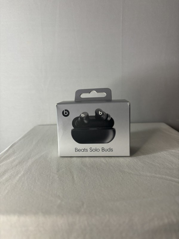 Beats Solo Buds True Wireless Earbuds – Matte Black MUVW3LL/A Brand New Open Box