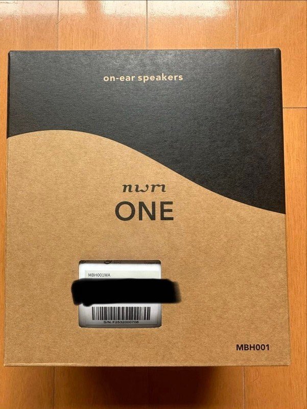 nwm ONE MBH001WA Open Ear Wireless Headphones NTT PSZ Tech Light Gray New JDM