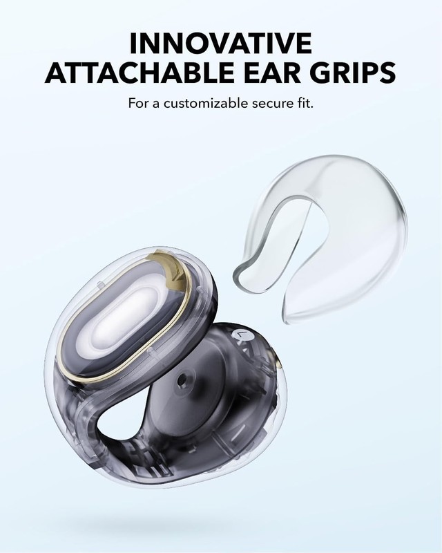 Enhanced Comfort Soundcore C30i Clip-On Earbuds with Attachments & 30 Hour Play gallery