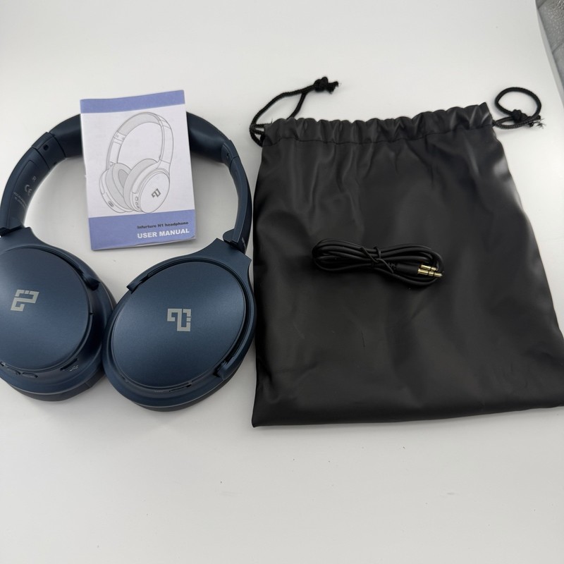 INFURTURE Active Noise Cancelling Headphones, H1 Wireless Over Ear Bluetooth