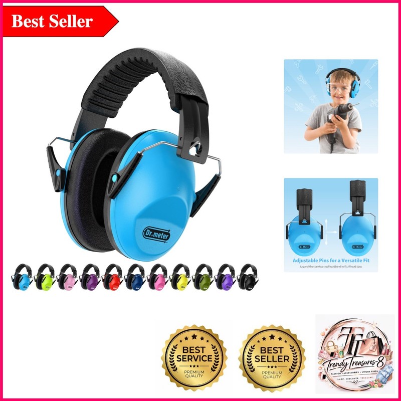 Kids Noise Cancelling Earmuffs for Safe & Comfortable Hearing Protection