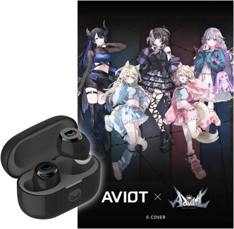 PSL Hololive English Advent AVIOT Collabo Wireless Earphones TE-V1R-HE2 Limited